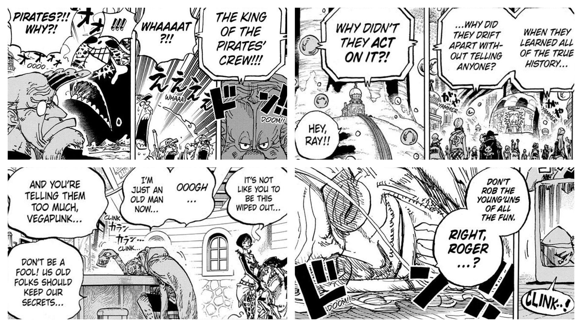 There must have been a reason for the behavior of the Roger Pirates (Image via Shueisha)